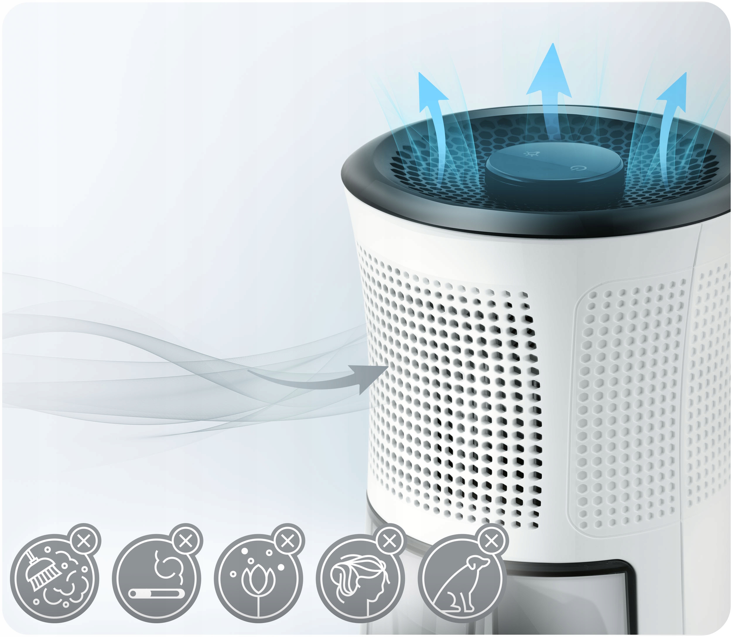 RAZVLAŽILEC VLAŽILNIKA TIHI 34dB LED Berdsen Moč 22,5 W