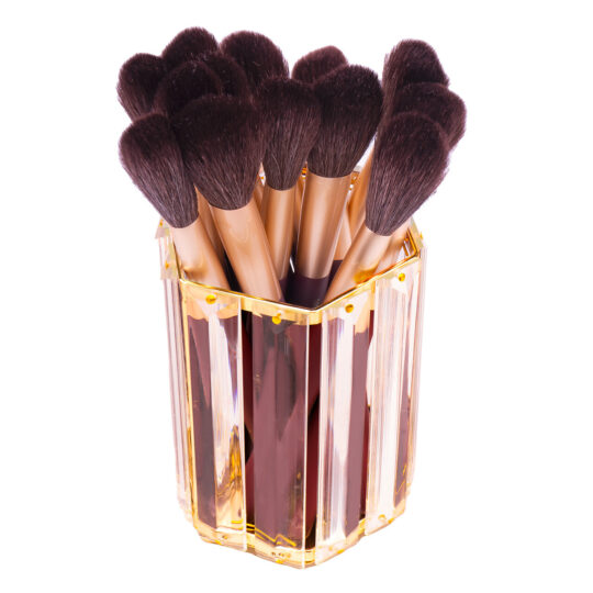 Organizator za čopiče - kristalni kvadrat