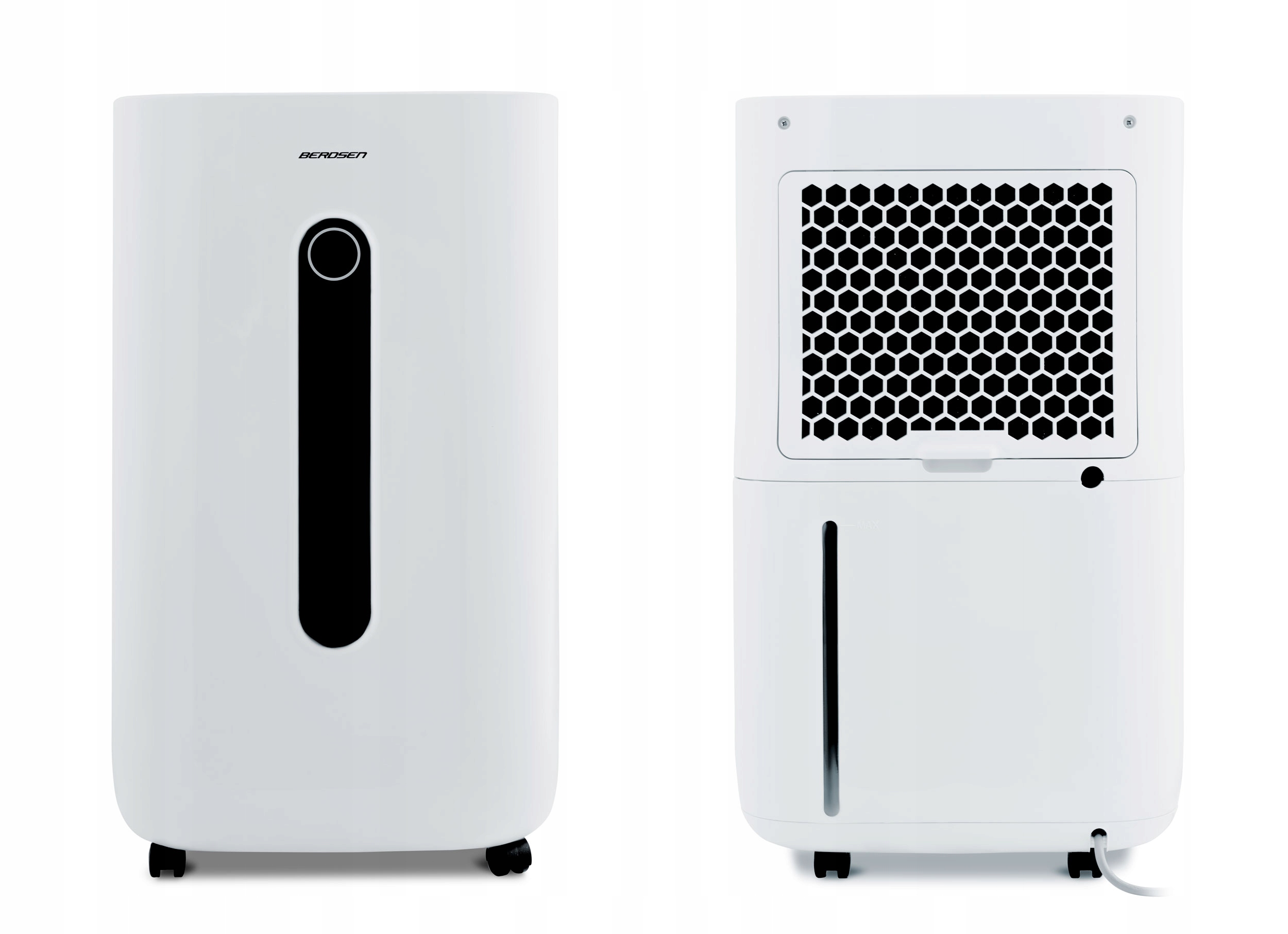 Razvlažilnik zraka, absorpcija vlage, 20 l/24 ur, BERDSEN, higrostat, časovnik, model BD-523