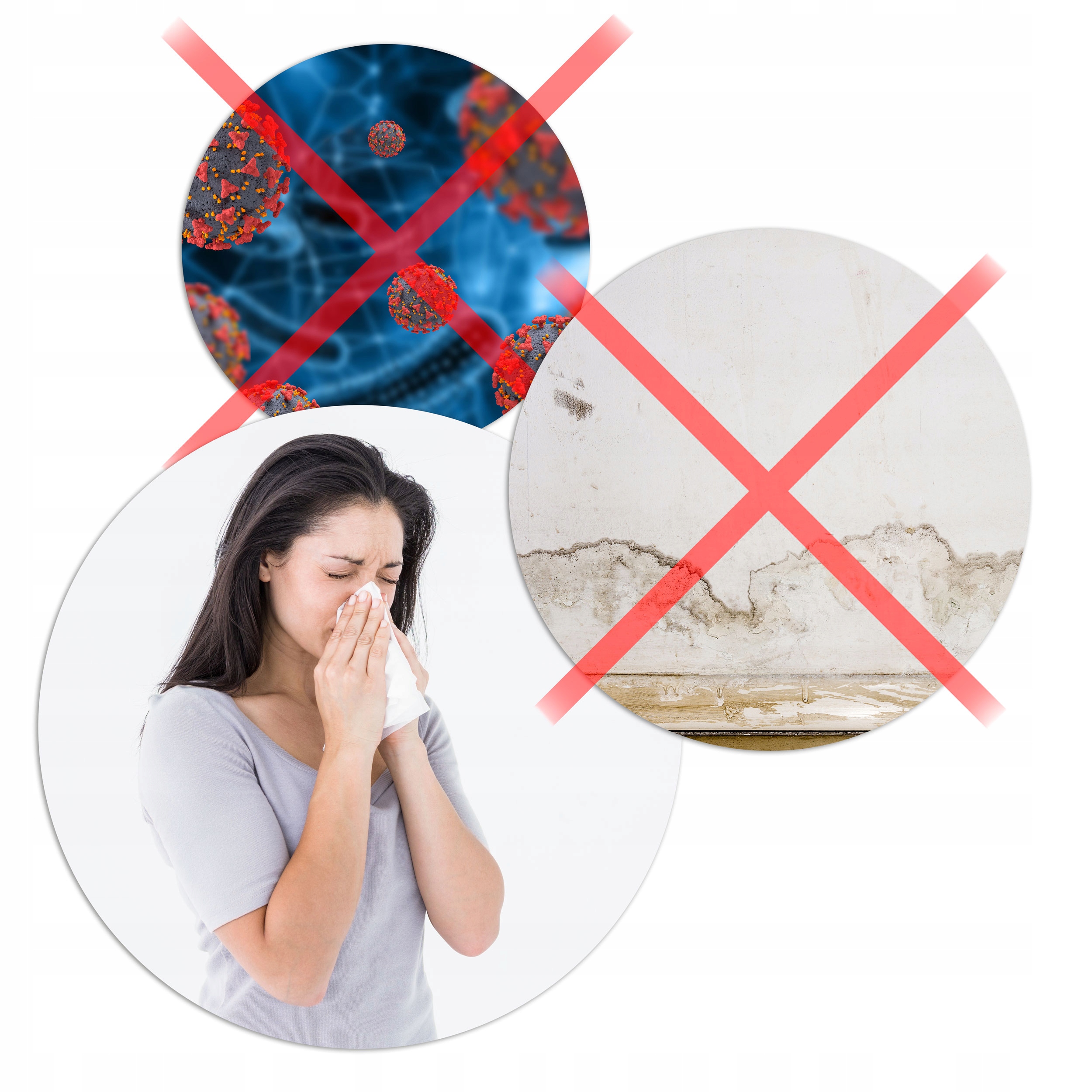 Razvlažilnik zraka, absorber vlage, UV-svetilka 2000 ml LED BERDSEN. Največja velikost prostora: 42 m².