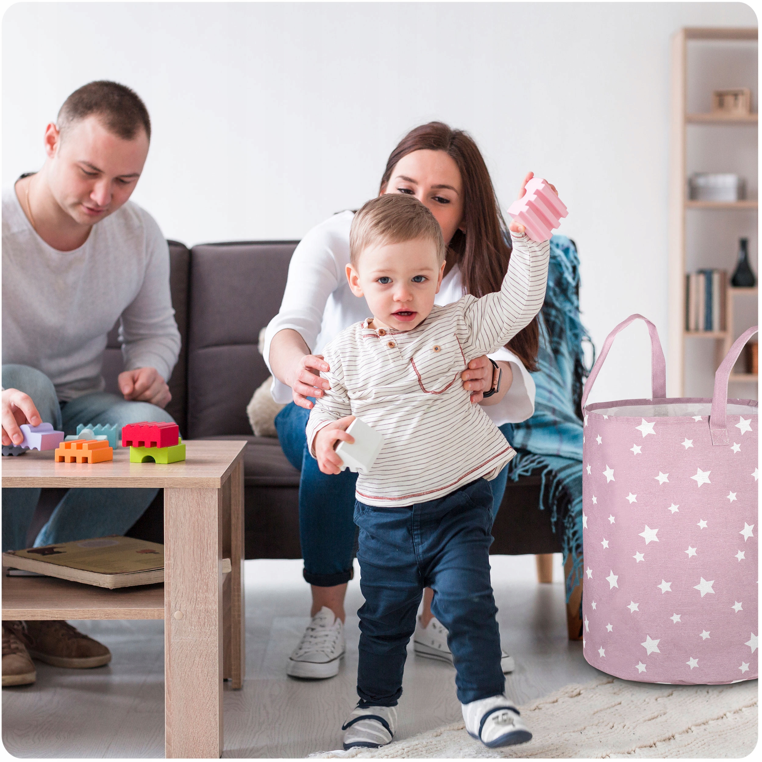 POSODA ZA IGRAČE DODATKI VREČKA KOŠ ZA PERILO VELIKA PROSTORNINA MOČNA Koda proizvajalca 740226