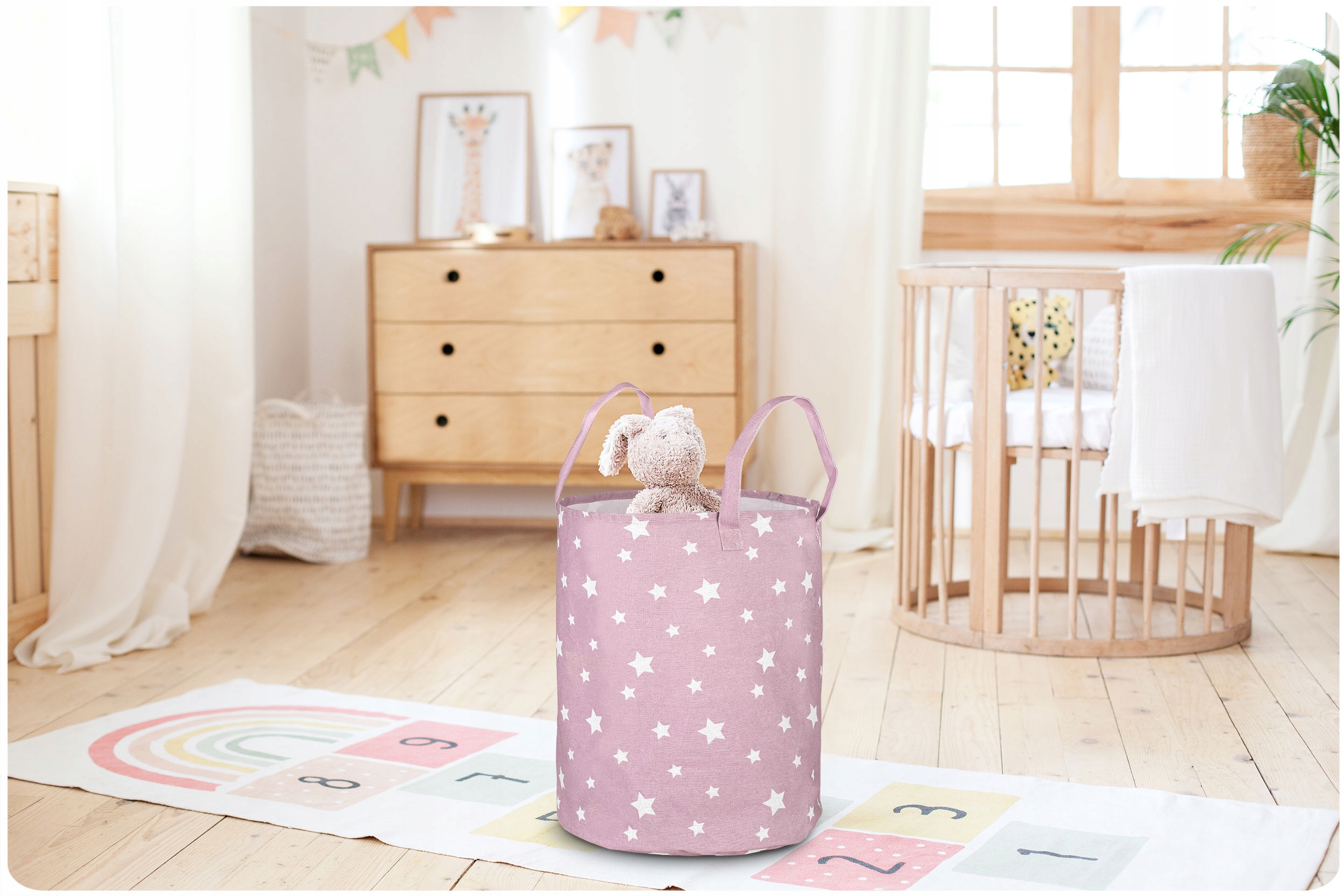 POSODA ZA IGRAČE DODATKI VREČA KOŠ ZA PERILO VELIKA PROSTORNINA MOČNA širina pohištva 35 cm