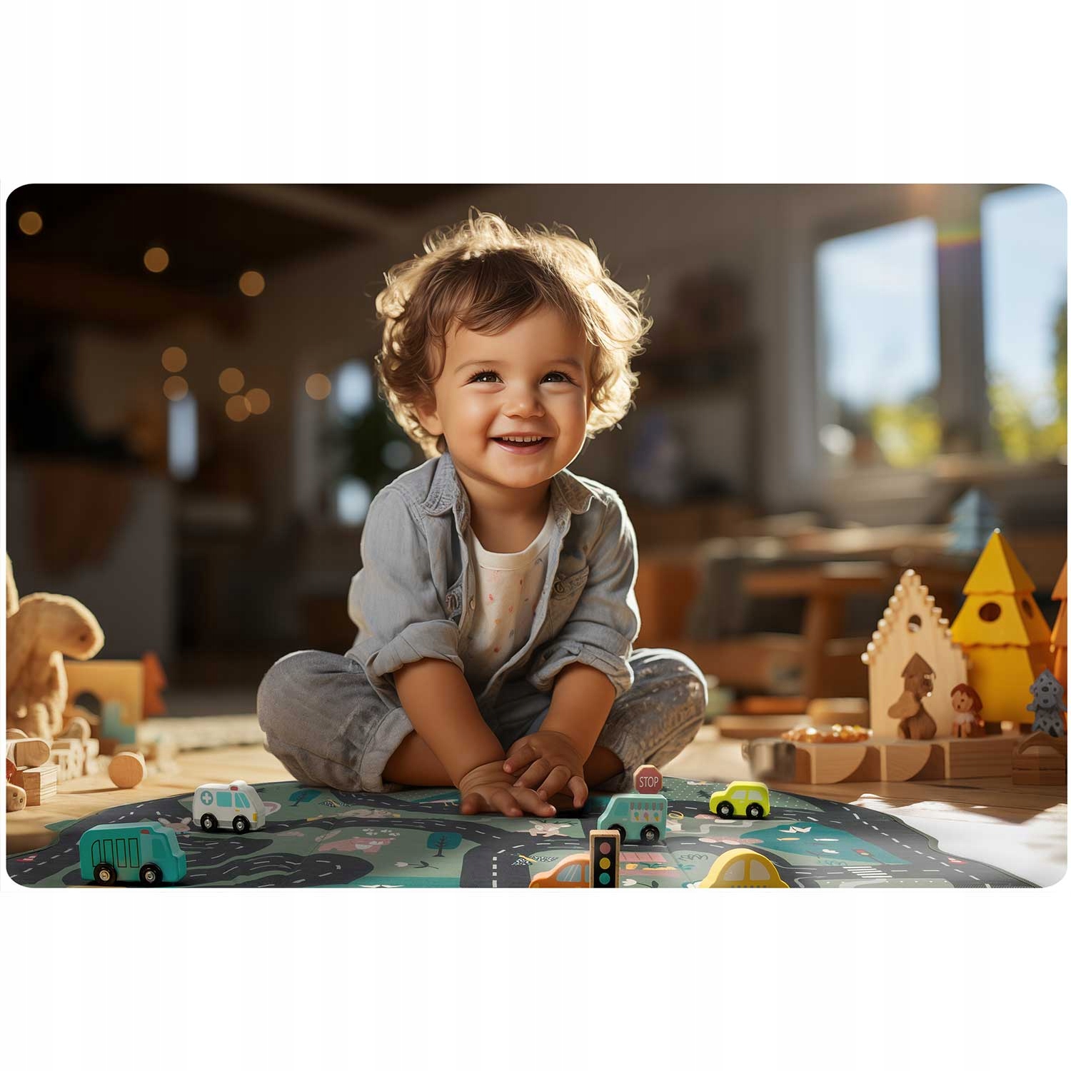 POSODA ZA IGRAČE IN PODLOGO NUKIDO ZELENA FUNKCIONALNA REŠITEV EAN (GTIN) 5906952057466