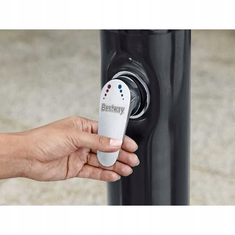 PRENOSNI VRTNI TUŠ BESTWAY SOLARNI BAZEN S PRETOKOM 218 cm 58694 Originalno stanje embalaže