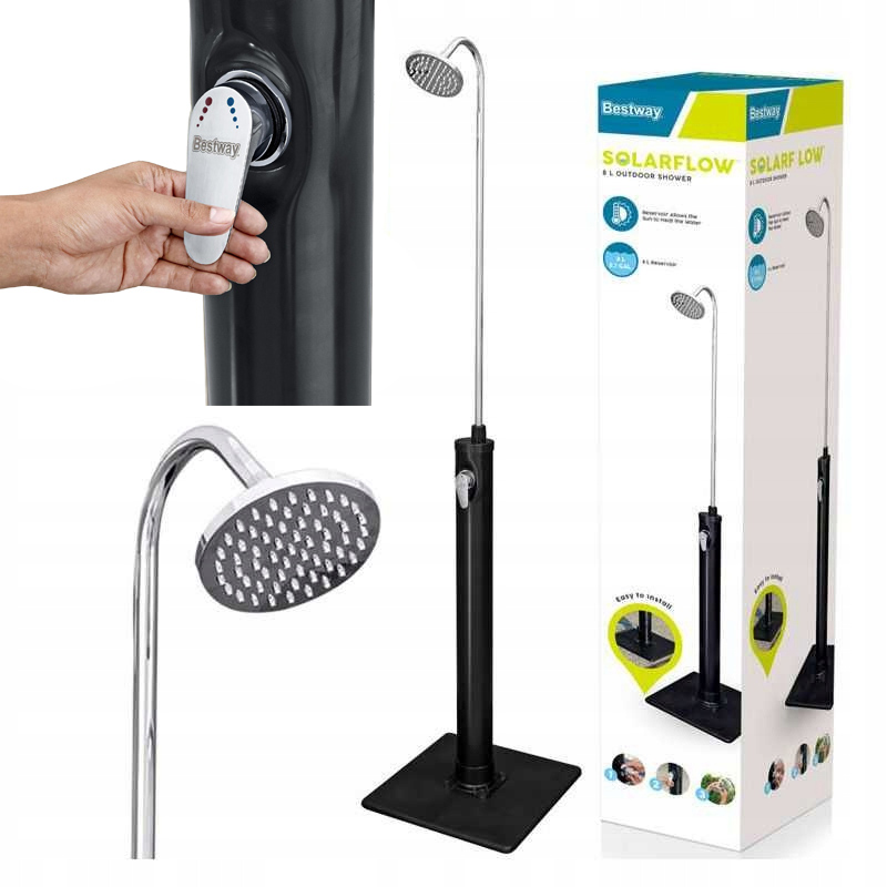 PRENOSNI VRTNI TUŠ BESTWAY SOLARNI BAZEN S PRETOKOM 218 cm 58694