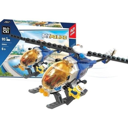 Policijski helikopter MyPolice - Kocke Blocki