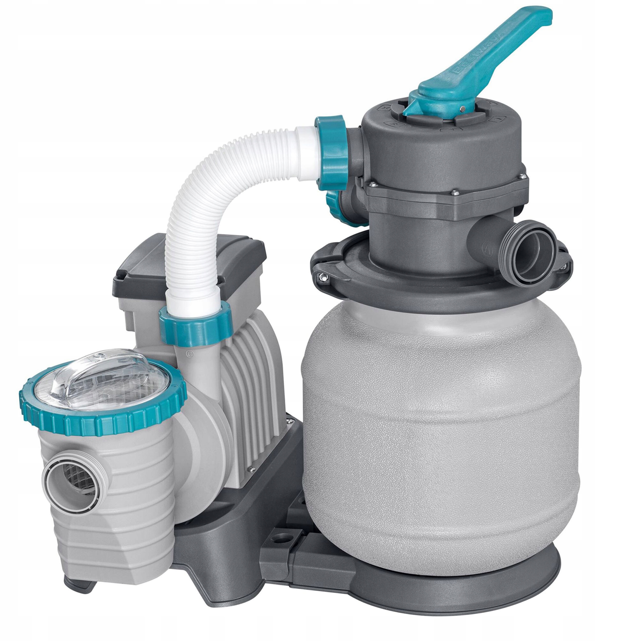 Črpalka za pesek za bazenski filter 6056 l/h + pesek 25 kg cevne spojke Bestway Koda proizvajalca 58497