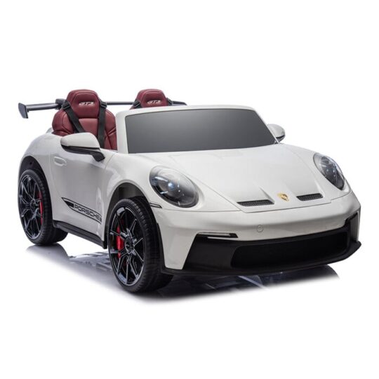 Porsche 911 GT3 čisto bele barve - avtomobil na baterije