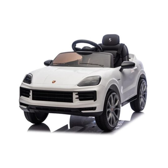 Porsche Cayenne bele barve - avtomobil na baterije