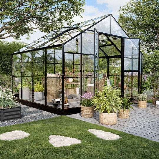 Premium Staklenik Polikarbonatni 278x354cm Crni Cultivo.jpg