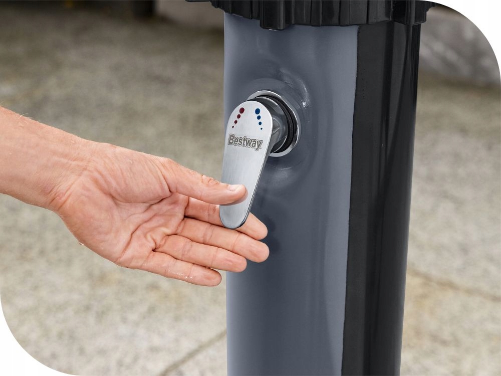 Zunanji solarni vrtni tuš 35l Bestway 58696 MODEL 2025 Višina izdelka 31 cm