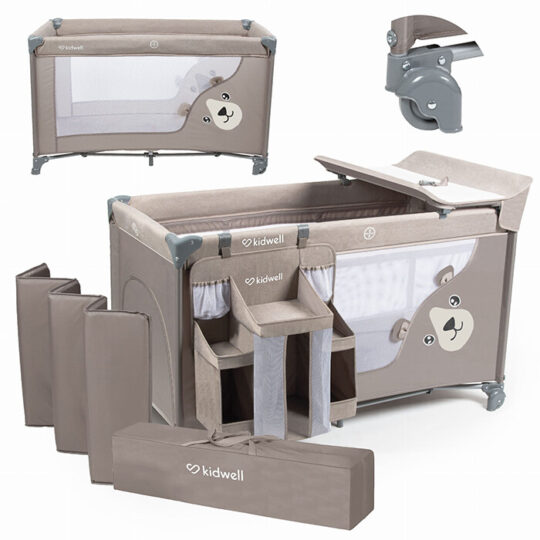 Potovalna posteljica - Kidwell Blissy bež