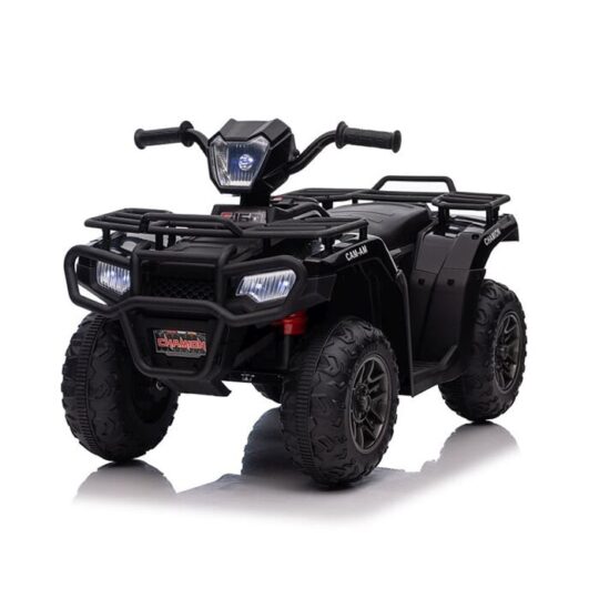 Baterijski štirikolesnik - robustna črna