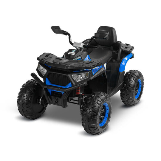 Štirikolesnik na akumulator moder - Gigant 12V 4x4