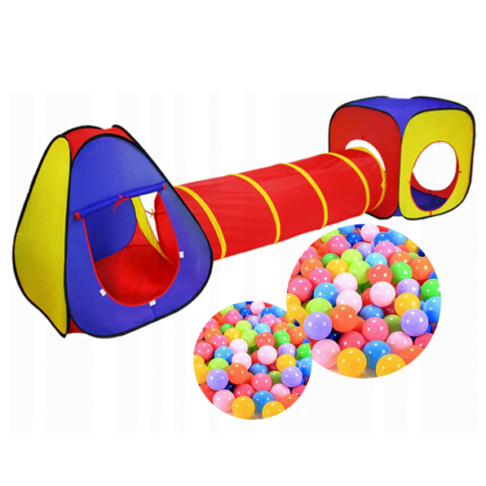 Otroški šotor 3 v 1