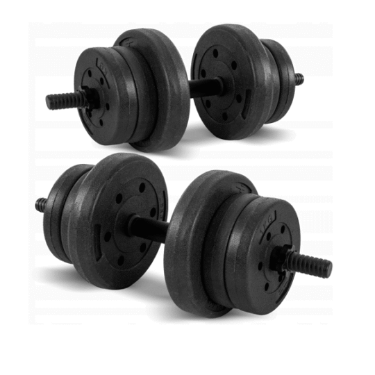 Komplet uteži 20 kg 2 x 10 kg - ElitoN