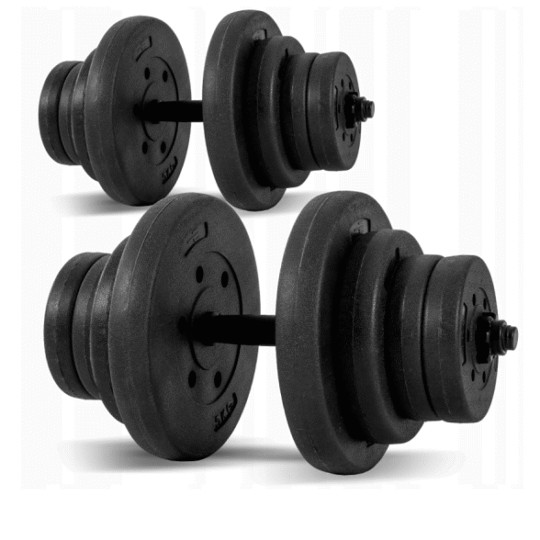 Komplet uteži 40 kg 2 x 20 kg - ElitoN