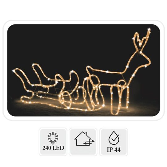 Rudolf s sanmi - zunanja dekoracija