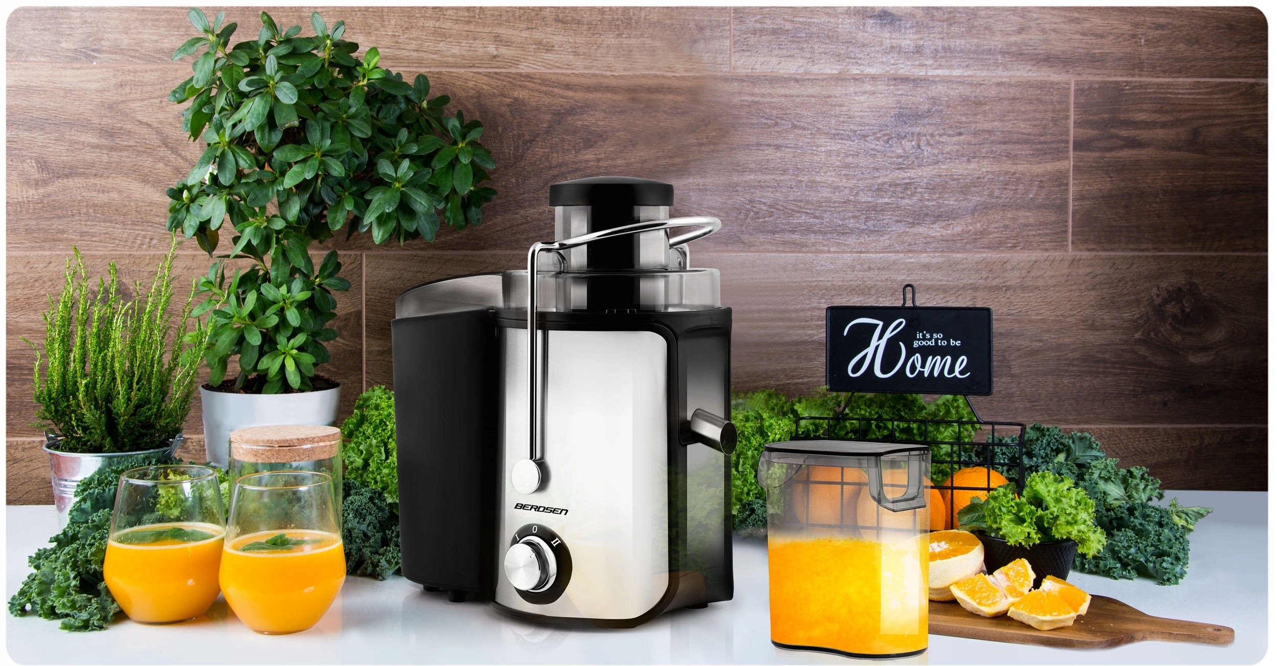 Sokovnik 600W BD-750 Berdsen črne barve Model BD-750