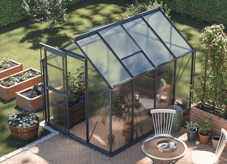 Staklenik Polikarbonatni 183x245cm Crni Cultivo 6.png