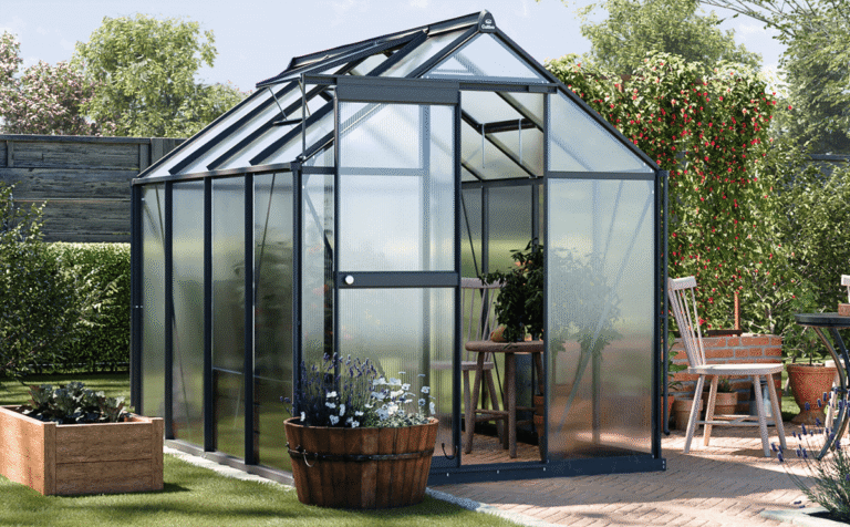 Staklenik Polikarbonatni 183x245cm Crni Cultivo 7.png