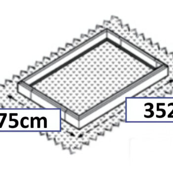 Staklenik Polikarbonatni 183x361cm Crni Cultivo 5.jpg