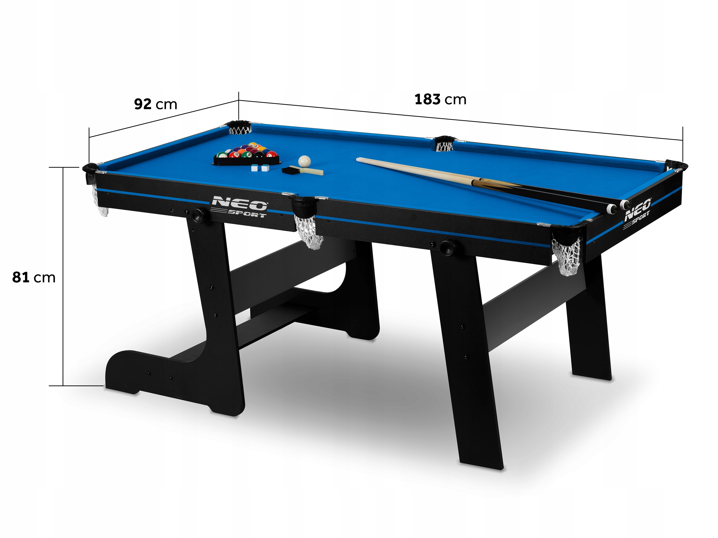 Komplet biljardnih miz Biljardna miza velika Neo-Sport 6ft EAN (GTIN) 5903890621711