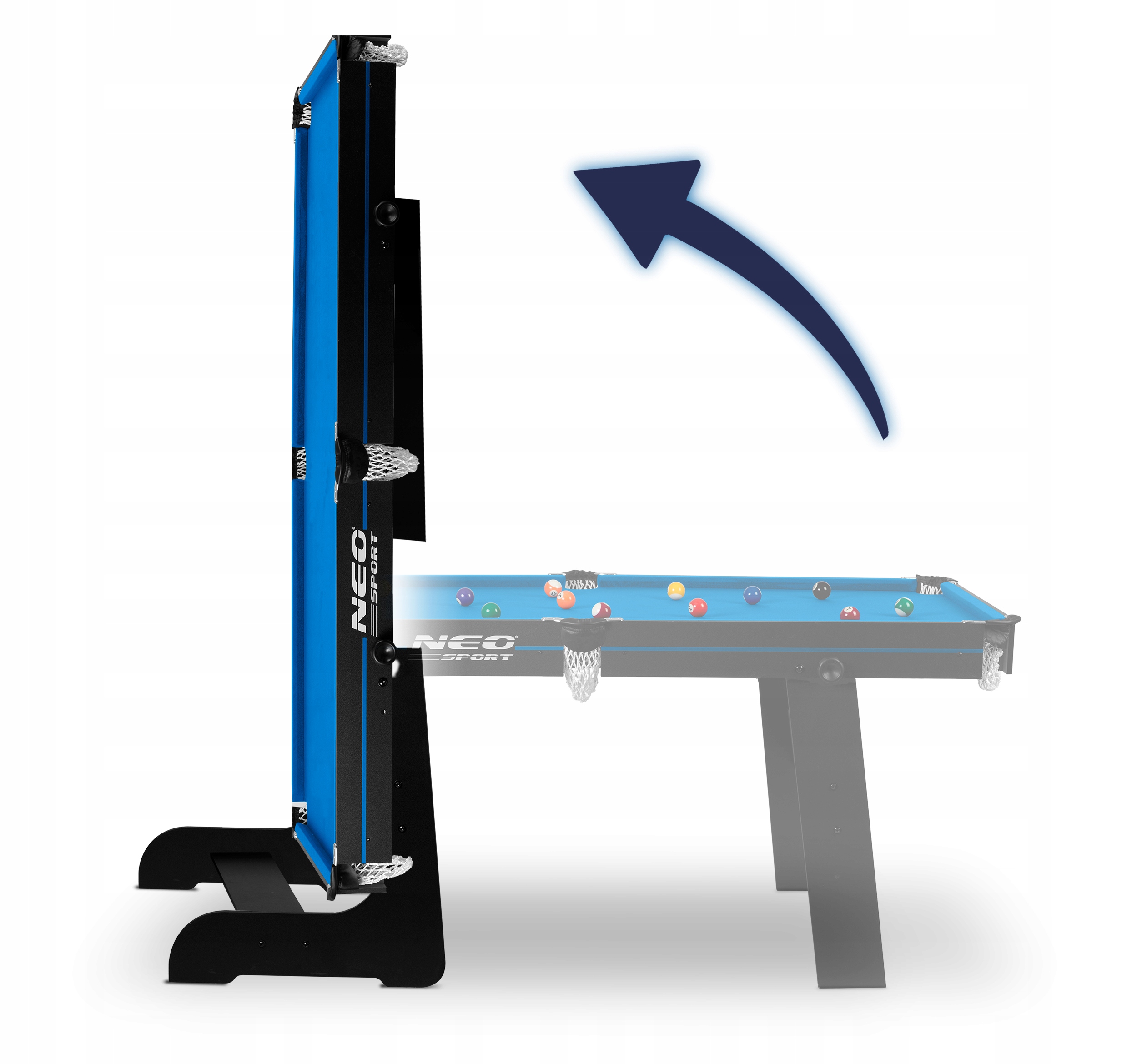 Komplet biljardnih miz Velika Neo-Sport biljardna miza, velikost mize 6 čevljev
