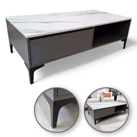 Klubska mizica - Moderna marmorna