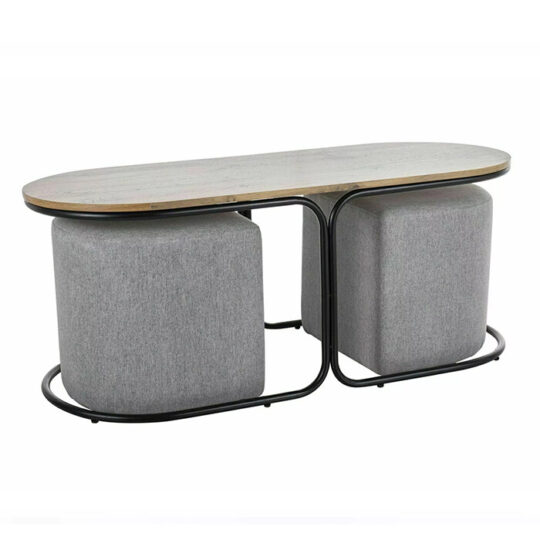 Klubska mizica - Sedež 2 v 1