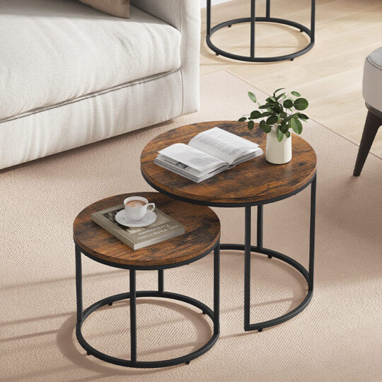 Klubska mizica - rustikalna oud