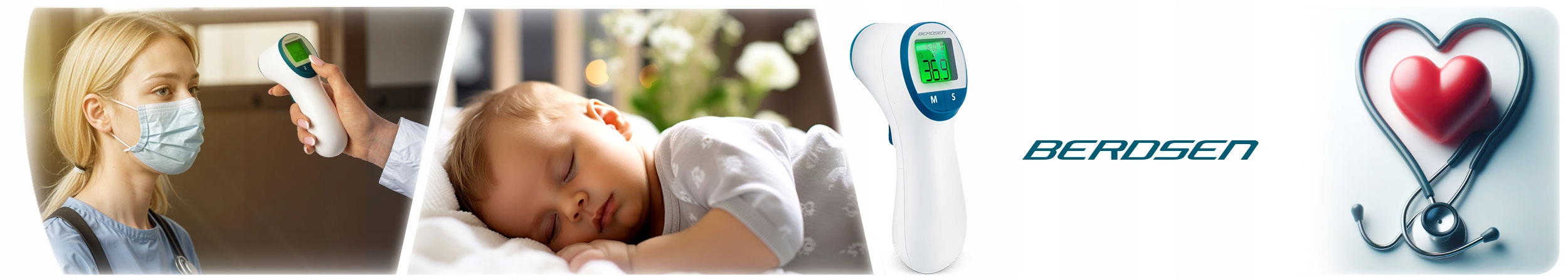 BREZKONTAKTNI INFRARDEČI TERMOMETER ELEKTRONSKI ALARM ZA TEMPERATURO MEDICINSKI Mesto merjenja: čelo, uho, usta, voda