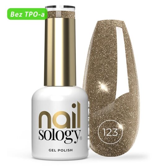 Clavier Nailsology permanentni lak za nohte 8 ml - Golden Treasure 123