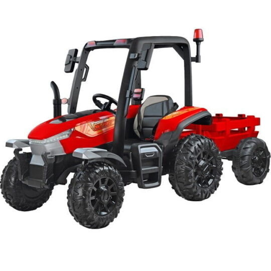 Traktor na baterije 4x4 - Super Duty Red