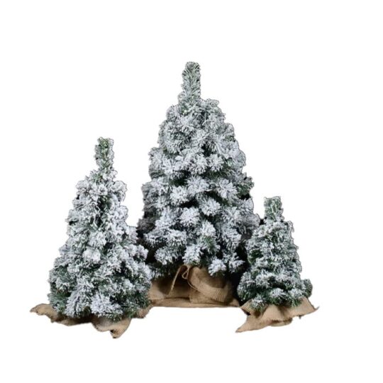 Umetni bor - majhen snežni bor