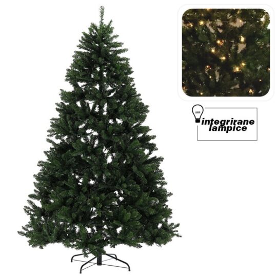 Umetni bor z lučkami - Lena lučke 210 cm