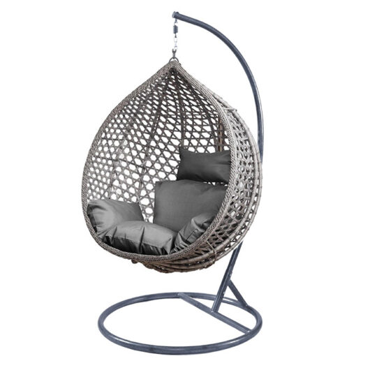 Viseči stol Cocoon - siv arhipelag