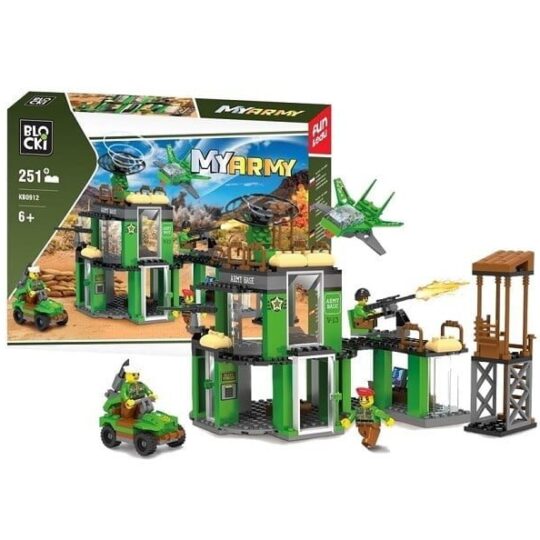 Vojaška baza MyArmy - Kocke Blocki