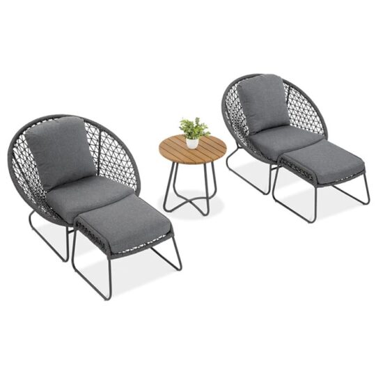 Vrtna garnitura - Amanti duo siva