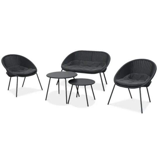 Vrtno pohištvo - jantarna temno kava