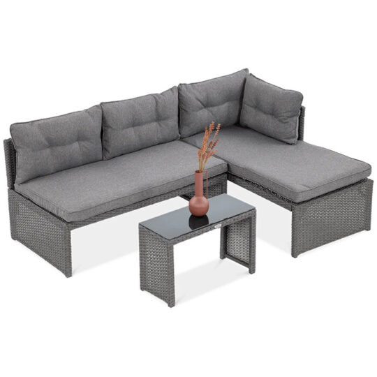 Vrtno pohištvo - platno grafit