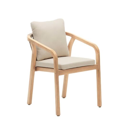 Vrtni stol Malaret bež - Kave Home