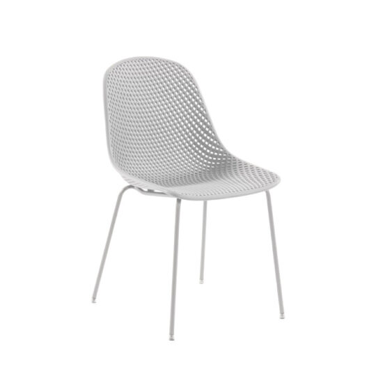 Vrtni stol Quinby bel - Kave home