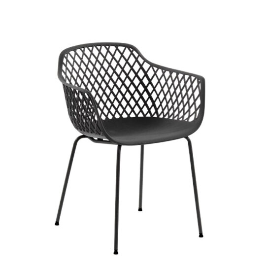 Vrtni stol Quinn siv - Kave Home