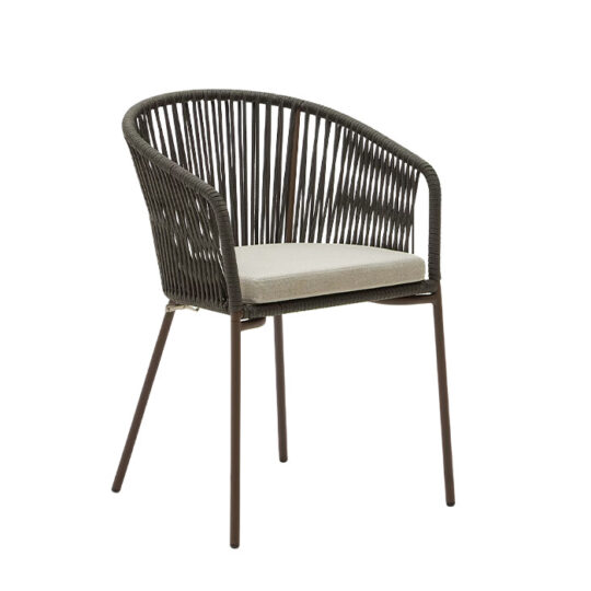 Vrtni stol Yanet zelen - Kave Home