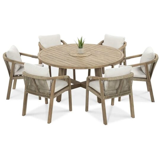 Vrtni jedilni set - okrogel Marigold