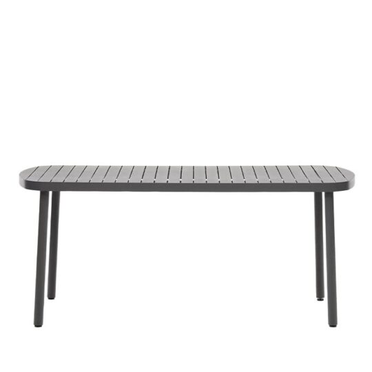 Vrtna miza Joncols grafit - Kave Home