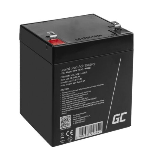 Akumulatorska baterija Green Cell - 12V 5Ah