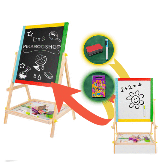 Čarobna tabla za otroke 2v1 - Flippy