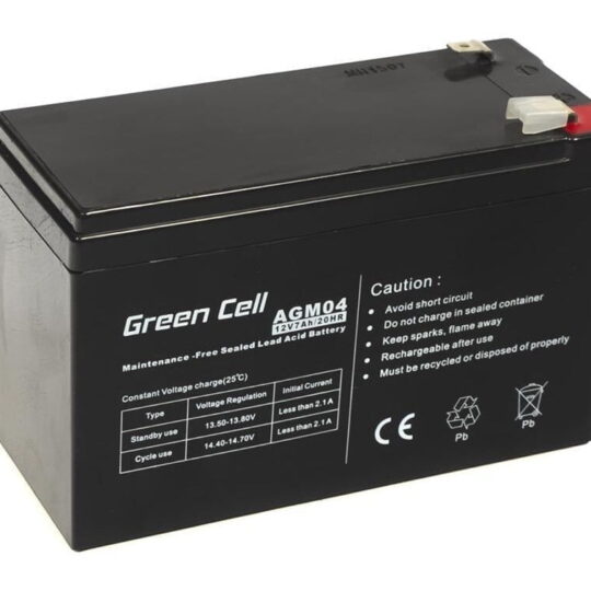 Akumulatorska baterija Green Cell - 12V 7Ah